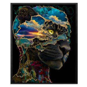 Jaguar's Liquid Dreams - Luxury Wall Art