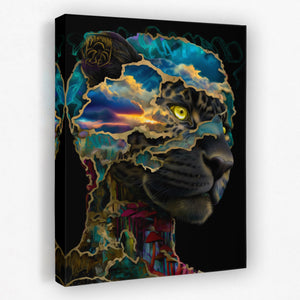 Jaguar's Liquid Dreams - Luxury Wall Art