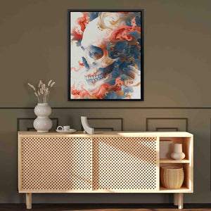 Japanese Style Skull - Luxury Wall Art