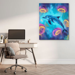 Jellyfish Ballet - Luxury Wall Art