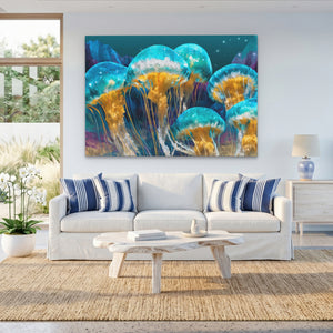 Jellyfish Bioluminescent Swarm — Jellyfish Bioluminescent Swarm Beach House Land 32