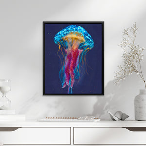 Jellyfish Cerulean Glow — Jellyfish Cerulean Glow White Snail Table 283