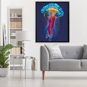 Jellyfish Cerulean Glow — Jellyfish Cerulean Glow Window Light V2 305