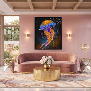 Jellyfish Cerulean Luminescence — Jellyfish Cerulean Luminescence Pink Pleasure Port 152