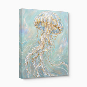 Jellyfish Dreamweave — jellyfish dreamweave angled flush print
