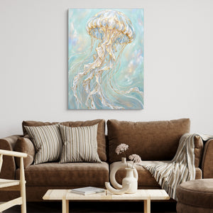 Jellyfish Dreamweave — jellyfish dreamweave sq brown couch 1port flush print