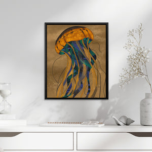 Jellyfish Golden Descent — Jellyfish Golden Descent White Snail Table 285