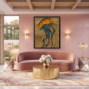 Jellyfish Golden Descent — Jellyfish Golden Descent Pink Pleasure Port 153