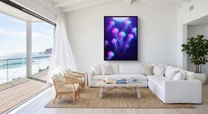 Jellyfish Grid Horizon โ jellyfish grid horizon beachside villa 1port framed black