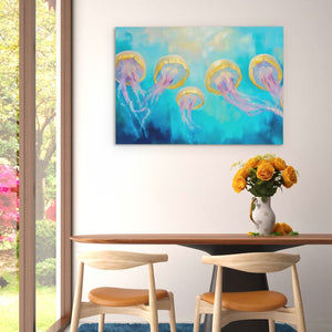Jellyfish Pod - Luxury Wall Art