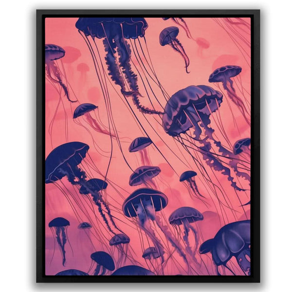 Jellyfish School in a room