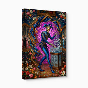 Jester's Diamond Hoard — jester's diamond hoard angled flush print