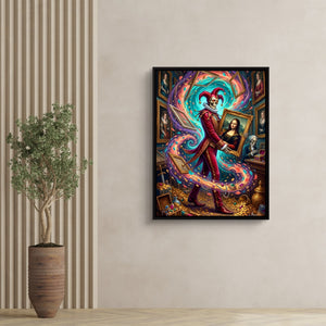 Jester's Mona Lisa - Luxury Wall Art