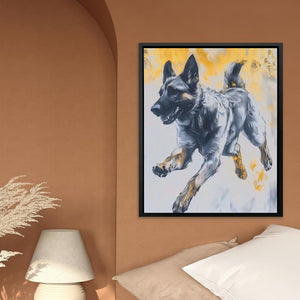 Joyful Bound - Luxury Wall Art