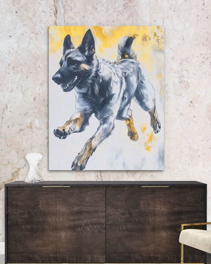 Joyful Bound - Luxury Wall Art