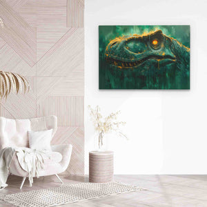 Jurassic Royalty - Luxury Wall Art