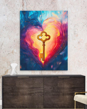 Key to Passion - Luxury Wall Art
