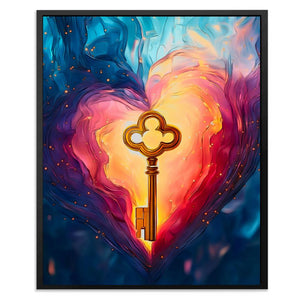 Key to Passion - Luxury Wall Art