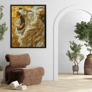 King of the Sahara - Large Canvas Print