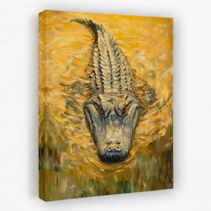 King of the Swamp - Luxury Wall Art