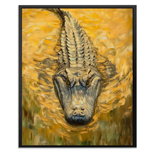 King of the Swamp - Luxury Wall Art