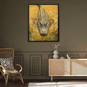 King of the Swamp - Luxury Wall Art
