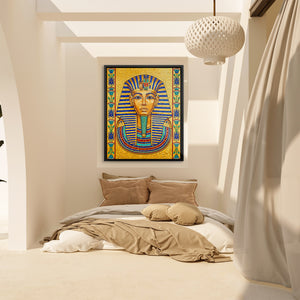 King Tut Mosaic — King Tut Mosaic Bali Bedroom 15