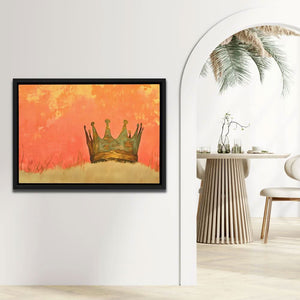 King Without a Kingdom - Large Canvas Print