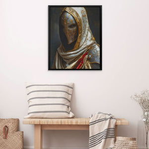 King’s Ancient Guard - Fantasy Wall Art in Black Frame