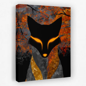 Kitsune Nocturnal Fire — Kitsune Nocturnal Fire Portrait Side View Mirror 220