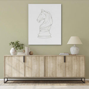 Knight’s Gambit - Luxury Wall Art