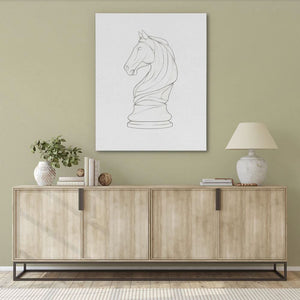 Knight’s Gambit - Luxury Wall Art