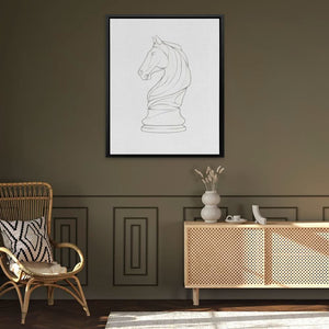 Knight’s Gambit - Luxury Wall Art