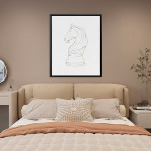 Knight’s Gambit - Luxury Wall Art