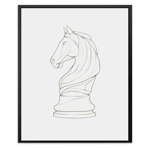 Knight’s Gambit - Luxury Wall Art