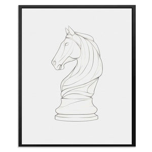 Knight’s Gambit - Luxury Wall Art