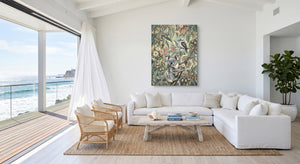 Koala Eucalyptus Bloom โ koala eucalyptus bloom beachside villa 1port flush print