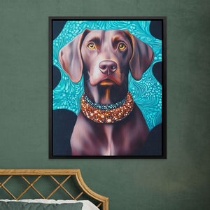 Labrador Royal Charm - Luxury Wall Art