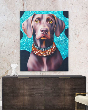Labrador Royal Charm - Luxury Wall Art