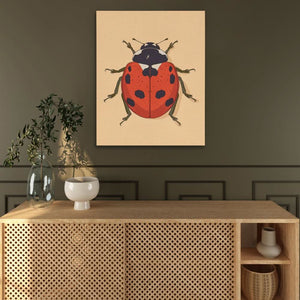 Ladybug - Red Wall Art for Kids Room