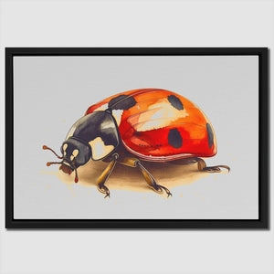 Ladybug Charm - Bug Art for Bedroom