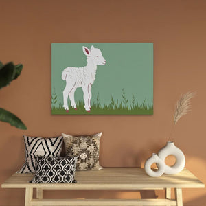 Lamb Meadow - Luxury Wall Art