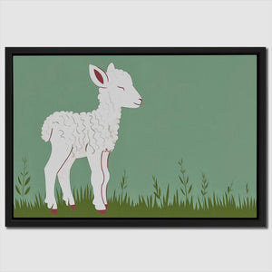 Lamb Meadow - Luxury Wall Art