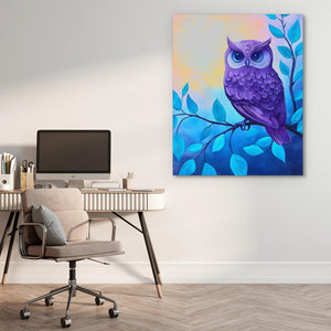 Lavender Watcher - Luxury Wall Art