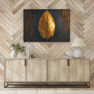 Leaf of Gold - Luxury Wall Art