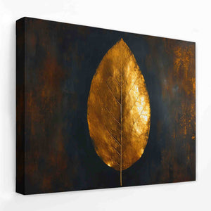 Leaf of Gold - Luxury Wall Art