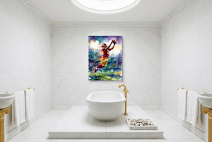 Leaping Receiver - Luxury Wall Art