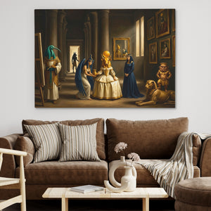 Leonine Palace Gathering — Leonine Palace Gathering Brown Couch 3