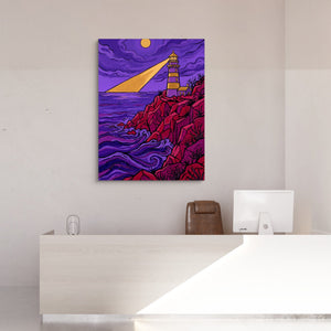 Lighthouse Crag Watch - Luxury Wall Art