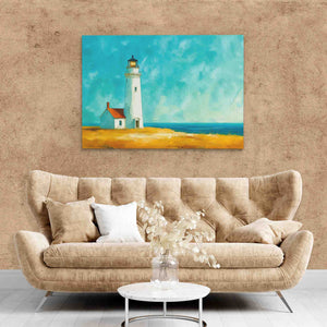 Lighthouse Hilltop - Luxury Wall Art